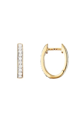 Argolas Pure Seduction Ouro amarelo e diamantes