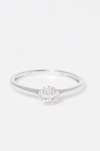 Anel Mon Unique Ouro branco e diamantes