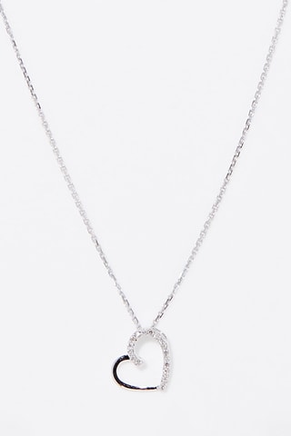 Pendente Mon Diamant GM   Ouro branco e diamantes