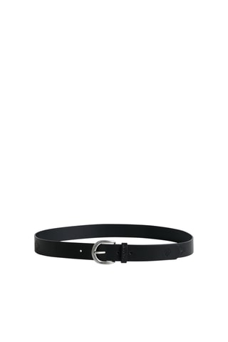 Ceinture en cuir Noir