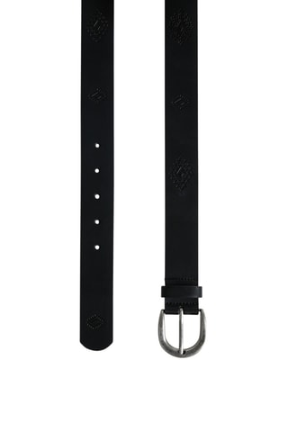 Ceinture en cuir Noir