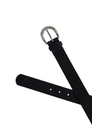 Ceinture en cuir Noir