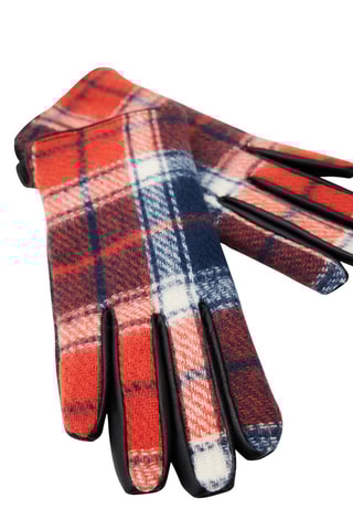 Gants en cuir d’agneau Orange