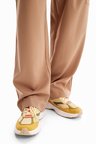 Baskets plateformes - Jaune