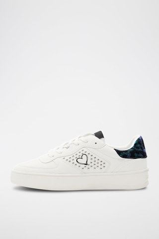 Baskets plateformes - Blanc