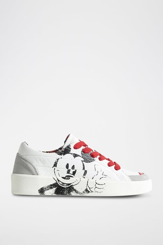 Baskets Mickey Disney Blanc et rouge