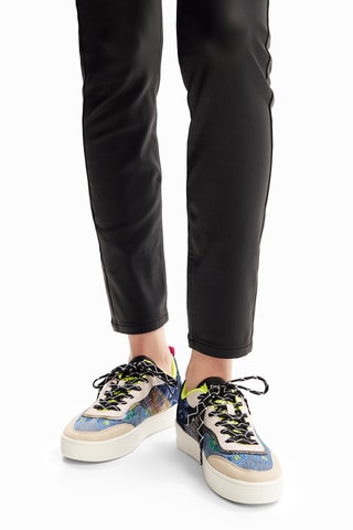 Sneakers plateformes - Blanc