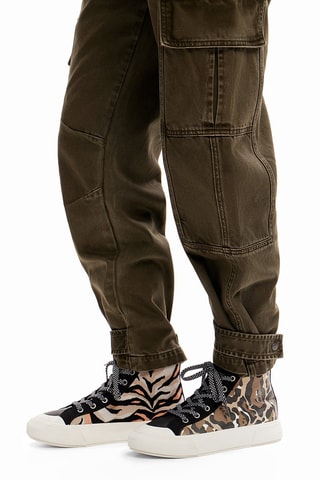 Baskets montantes - Noir