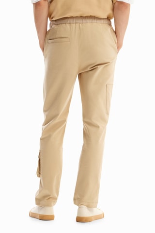 Pantalon droit - Beige