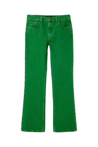 Pantalon flare - Vert