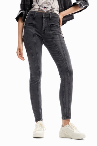 Pantalon slim - Noir