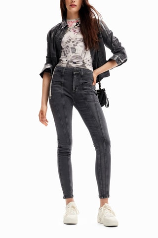 Pantalon slim - Noir