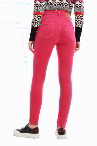 Pantalon slim - Rose