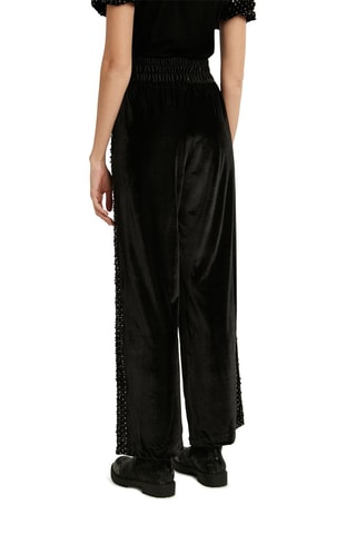 Pantalon wide leg Noir