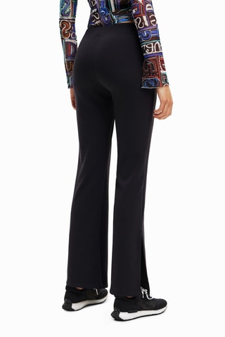 Pantalon flare - Noir