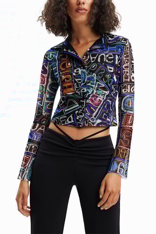 Pantalon flare - Noir