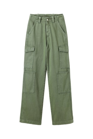 Pantalon cargo - Vert