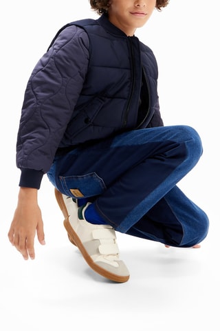 Jean boyfriend - Bleu