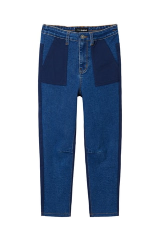 Jean boyfriend - Bleu