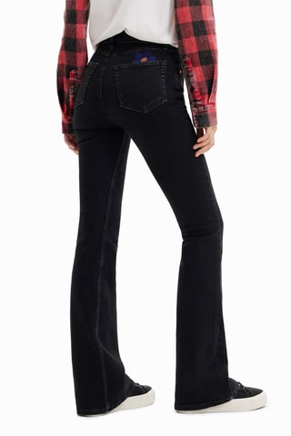 Jean flare - Noir