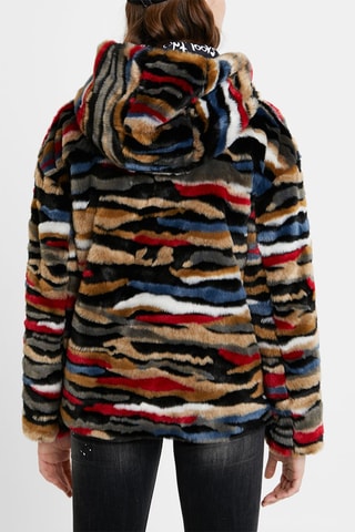 Manteau à capuche Bleu marine