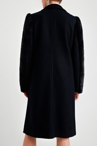 Manteau 
Bleu marine