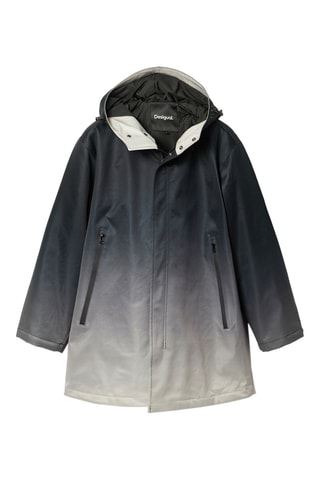 Manteau à capuche - Gris