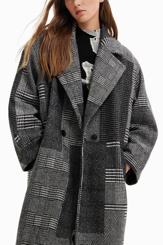 Manteau en laine Gris