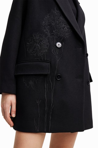 Manteau en laine - Noir