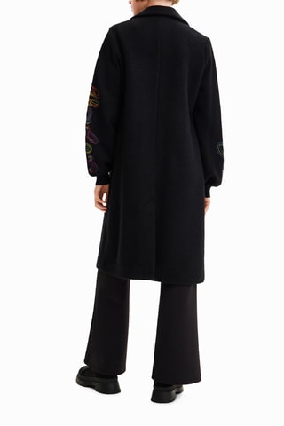 Manteau en laine - Noir