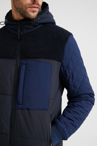Veste à capuche Bleu marine