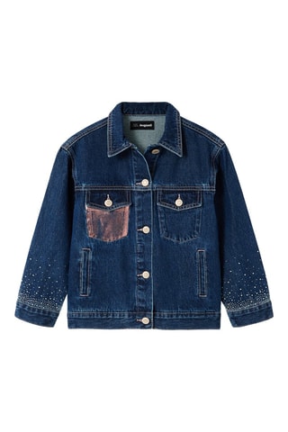 Veste en jean - Bleu