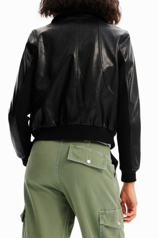 Veste regular - Noir