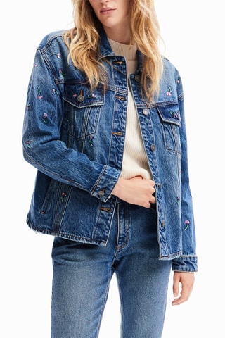 Veste en jean - Bleu