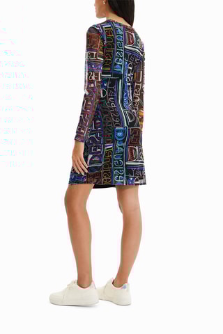 Robe fourreau - Noir