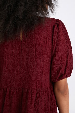 Robe trapèze Bordeaux