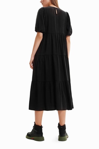 Robe midi Noir