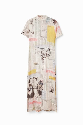 Robe fourreau - Blanc