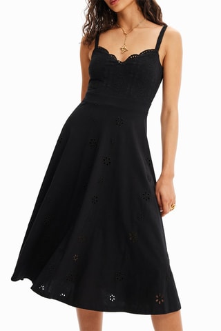 Robe midi - Noir