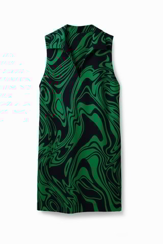 Robe droite - Vert