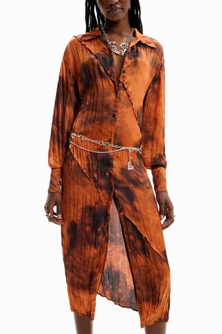 Robe chemise - Orange