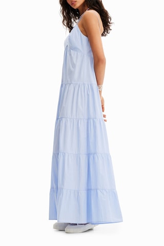 Robe longue - Bleu