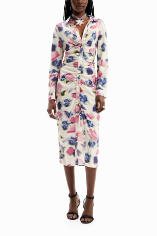 Robe chemise - Blanc