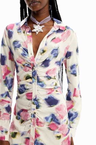 Robe chemise - Blanc