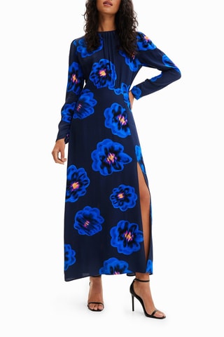 Robe longue - Bleu