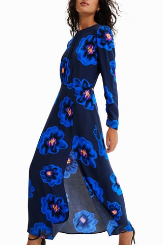 Robe longue - Bleu