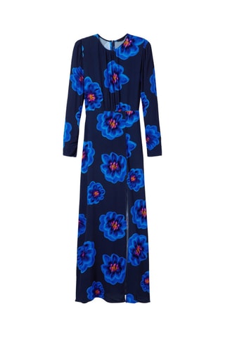 Robe longue - Bleu