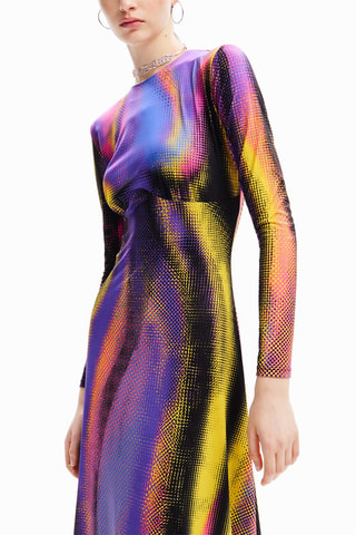 Robe longue - Violet