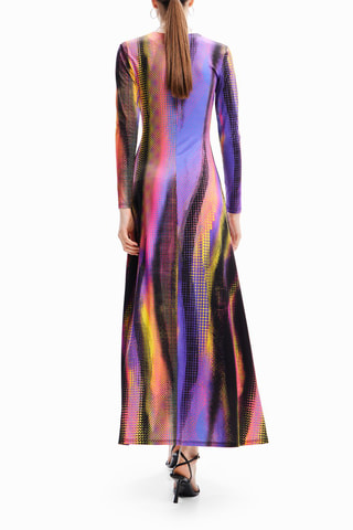 Robe longue - Violet