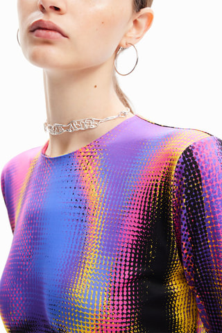 Robe longue - Violet